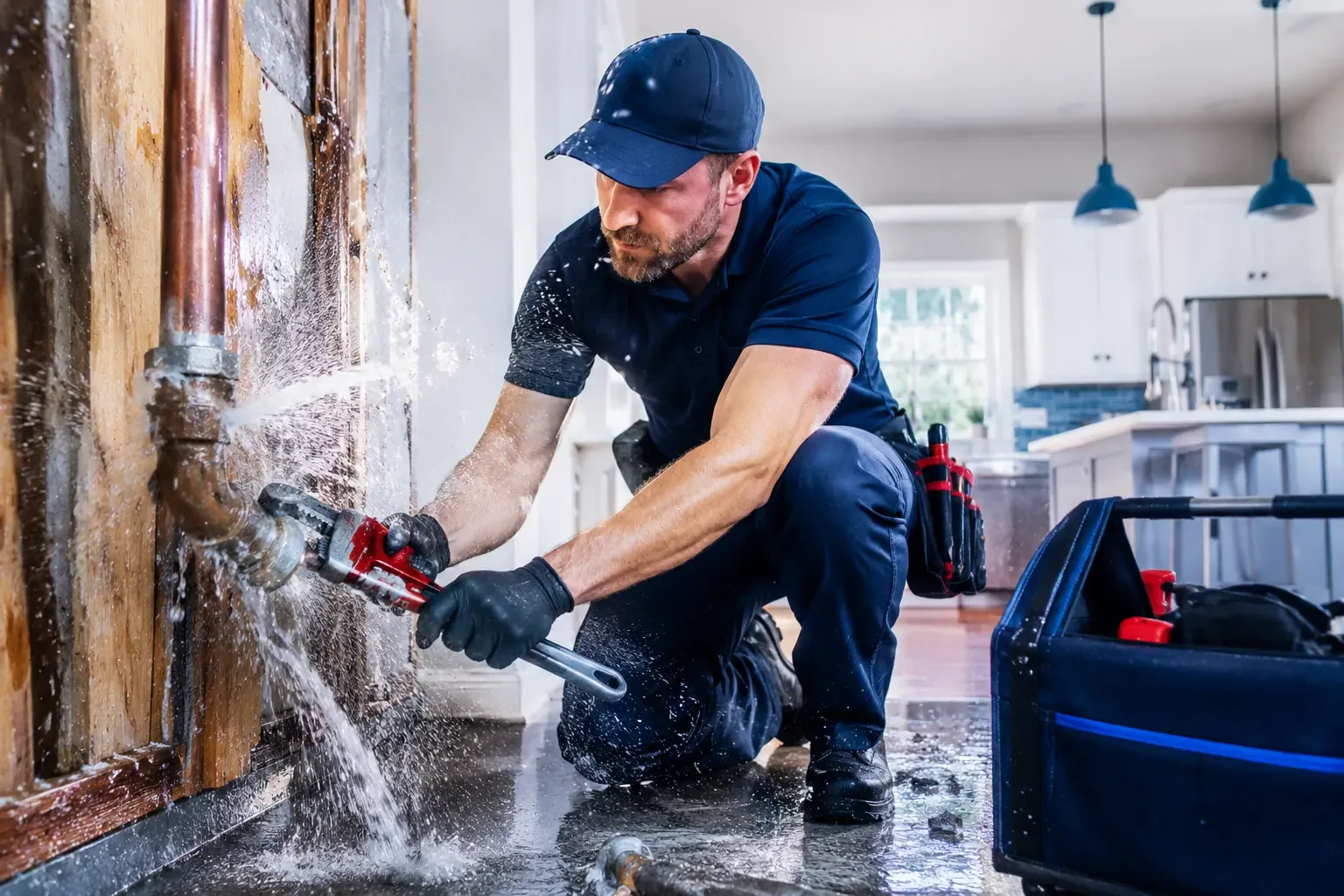 Local emergency pipe repair professionals in New London, IA